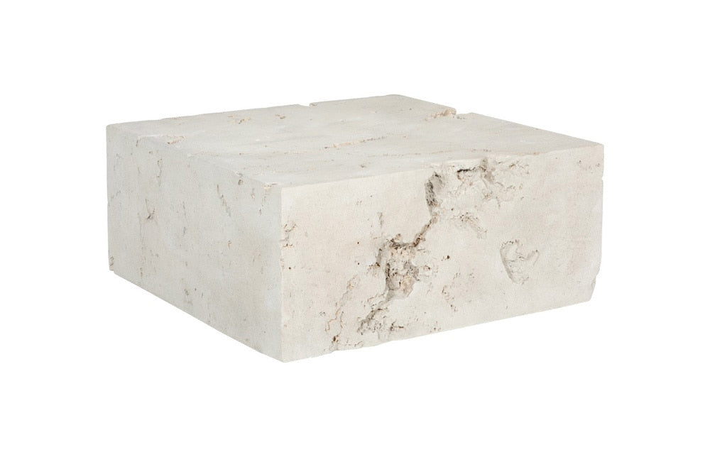 Phillips Collection - Formation Coffee Table, Square, Roman Stone - PH116152 veiw 1