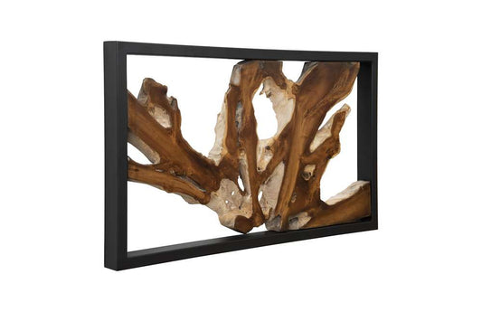 Phillips Collection - Framed Root Wall Art, Rectangle, Black - ID102149 veiw 2