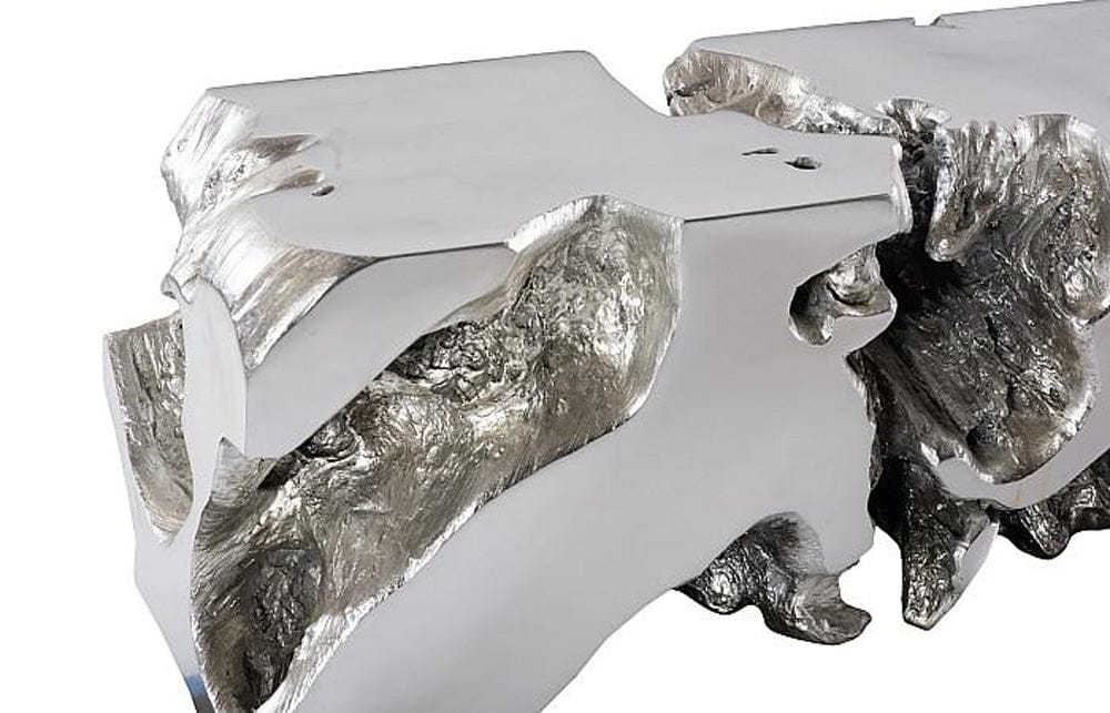 Phillips Collection - Freeform Bench, Silver Leaf - PH62419 view 3