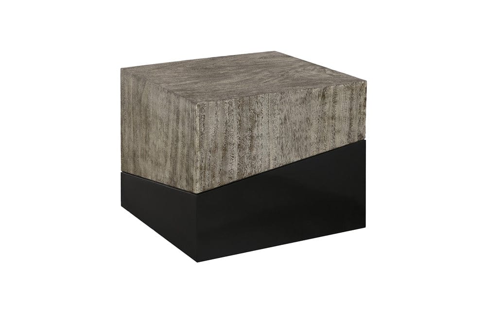 Phillips Collection - Geometry Side Table, Gray Stone - TH97557 view 3