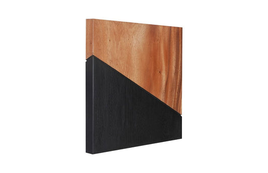 Phillips Collection - Geometry Wood Wall Tiles, Chamcha Wood, Natural, Black - TH99990 view 2