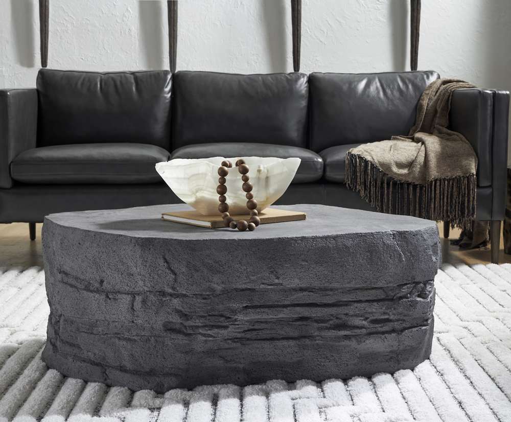 Phillips Collection - Grand Canyon Coffee Table, Slate Gray, SM - PH104355 veiw 6