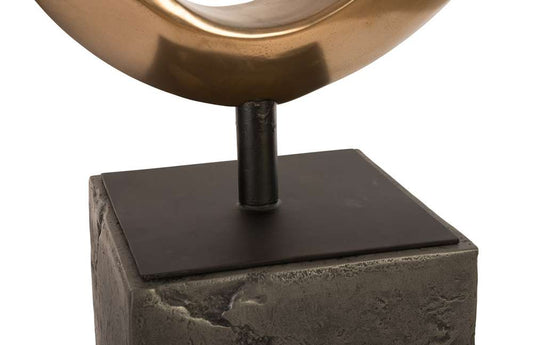Phillips Collection - Hoop Sculpture, Bronze - PH80665 veiw 2