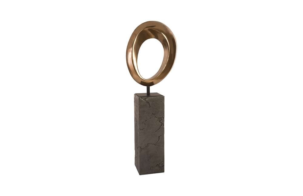 Phillips Collection - Hoop Sculpture, Bronze - PH80665 veiw 3
