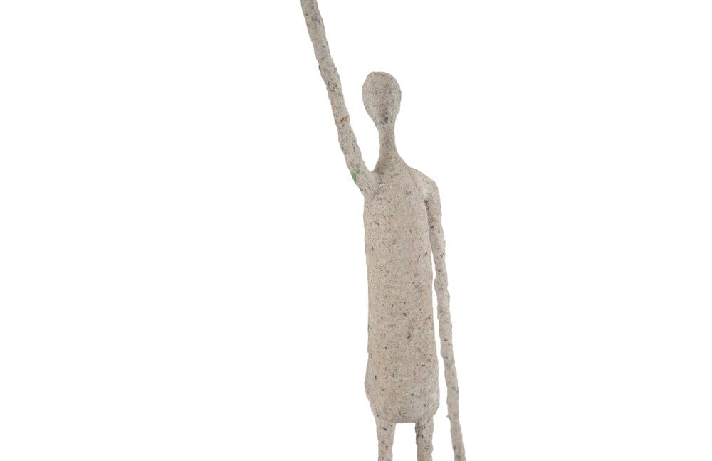 Phillips Collection - Human Sculpture, One Arm Up, Paper Mache - TH77287 view 4
