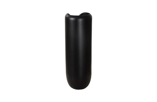 Phillips Collection - Interval Wood Vase, Black, Large - TH107164 view 2