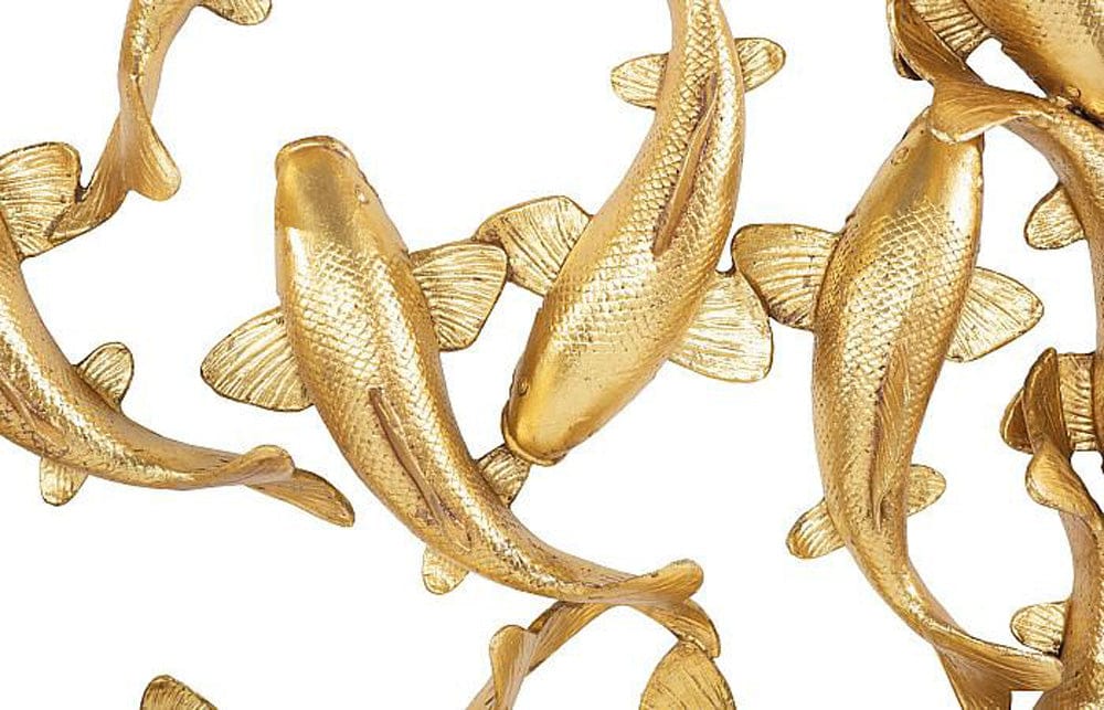 Phillips Collection - Koi Wall Art, Gold Leaf, Small - PH113919 view 3