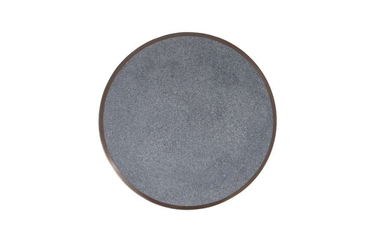 Phillips Collection - Kono Side Table, Resin, Bronze Finish, Concrete Composite Top - PH100707 veiw 2
