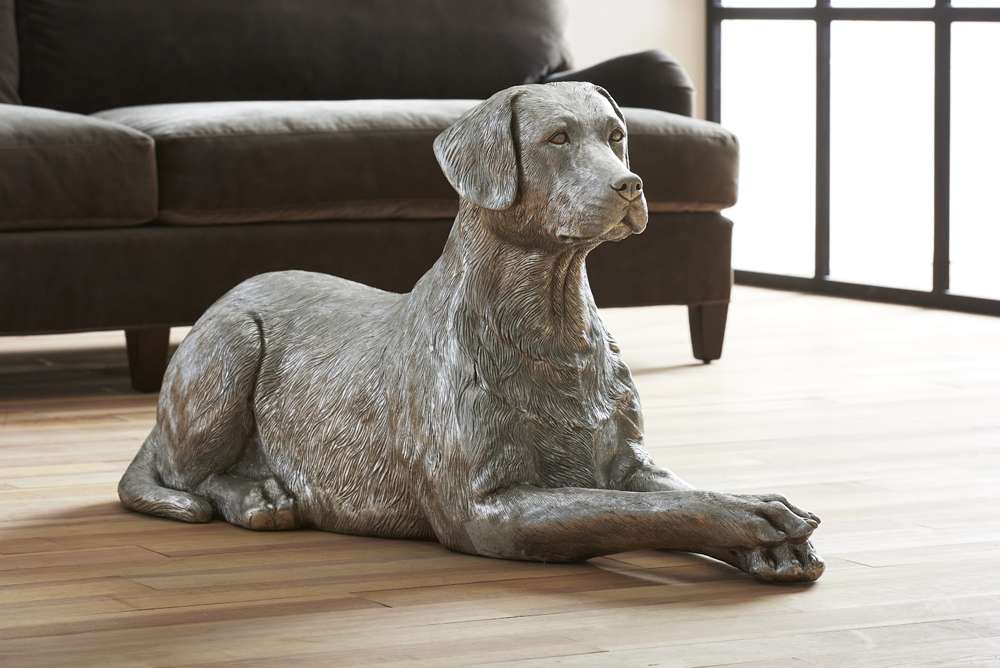 Phillips Collection - Labrador, Laying, Silver Leaf - PH81459 veiw 4