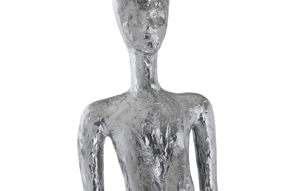 Phillips Collection - Lottie Sculpture, Resin, Liquid Silver - PH95577 view 4