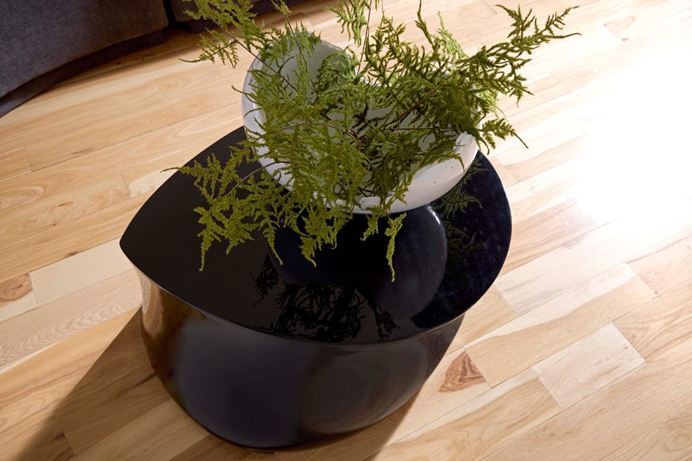 Phillips Collection - Mellow Coffee Table, Gel Coat Black - PH118443 view 5