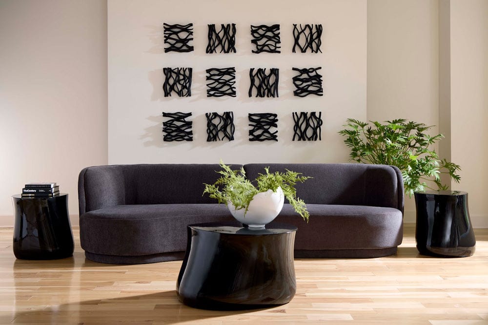 Phillips Collection - Mellow Side Table, Gel Coat Black - PH119128 view 4