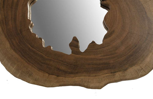 Phillips Collection - Molten Mirror Wall Tile, Poured Brass in Wood - IN85751 veiw 2