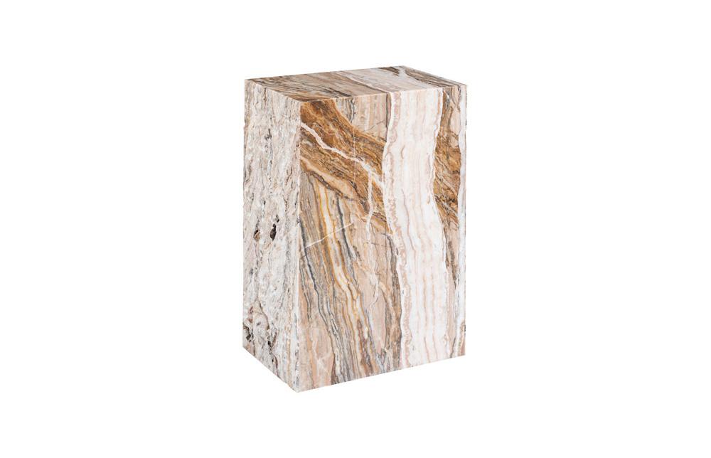 Phillips Collection - Onyx Pedestal, Natural Brown - CH108710 veiw 1