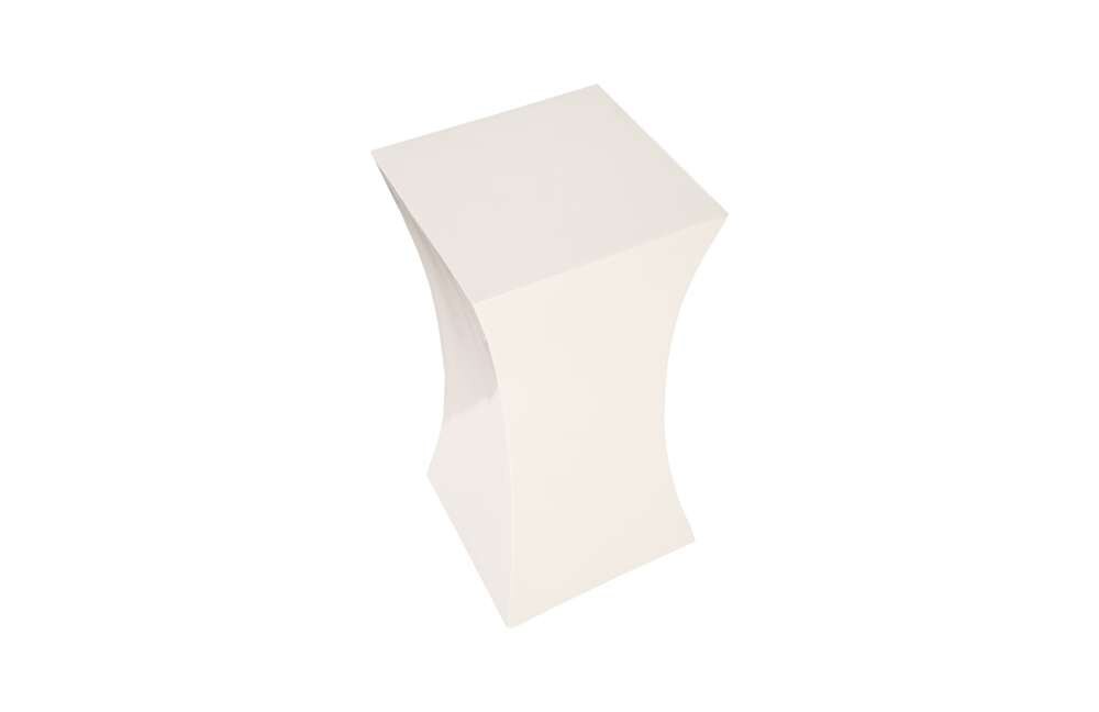 Phillips Collection - Paya Pedestal, Gel Coat White - PH80611 veiw 2