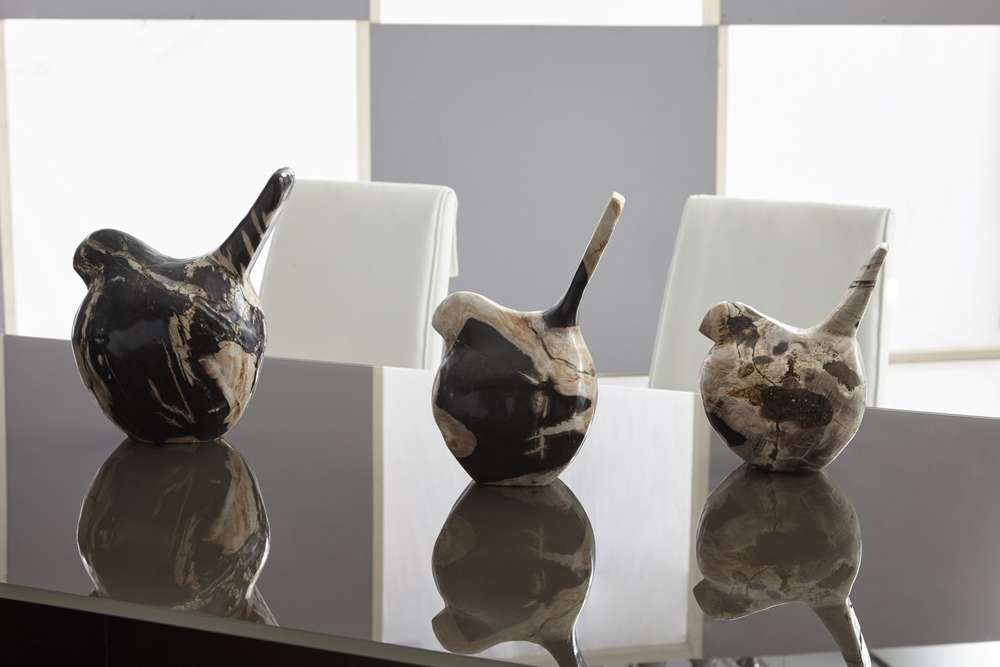 Phillips Collection - Petrified Wood Birds (Set of 3) - ID75023 veiw 2