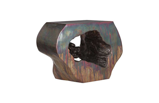 Phillips Collection - Plateada Hollow Console, Copper Patina Finish - PH100755 veiw 2