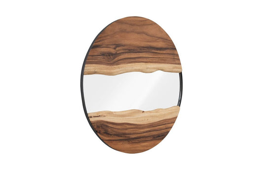 Phillips Collection - River Mirror, Natural, Round - TH103482 view 2