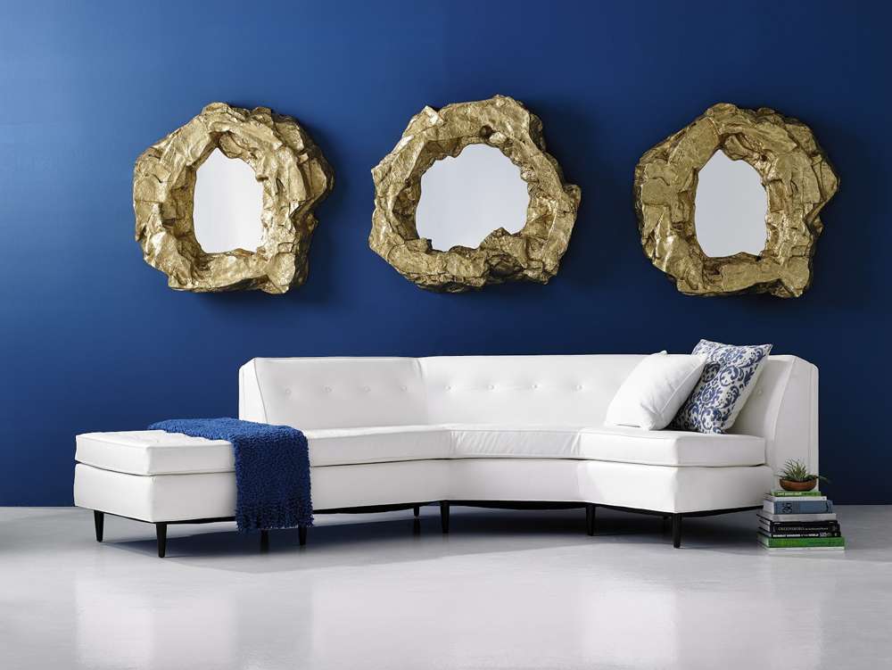 Phillips Collection - Rock Pond Mirror, Gold Leaf - PH67588 veiw 4