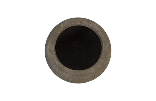 Phillips Collection - Rounded Planter, Small, Gray - PH97021 veiw 2