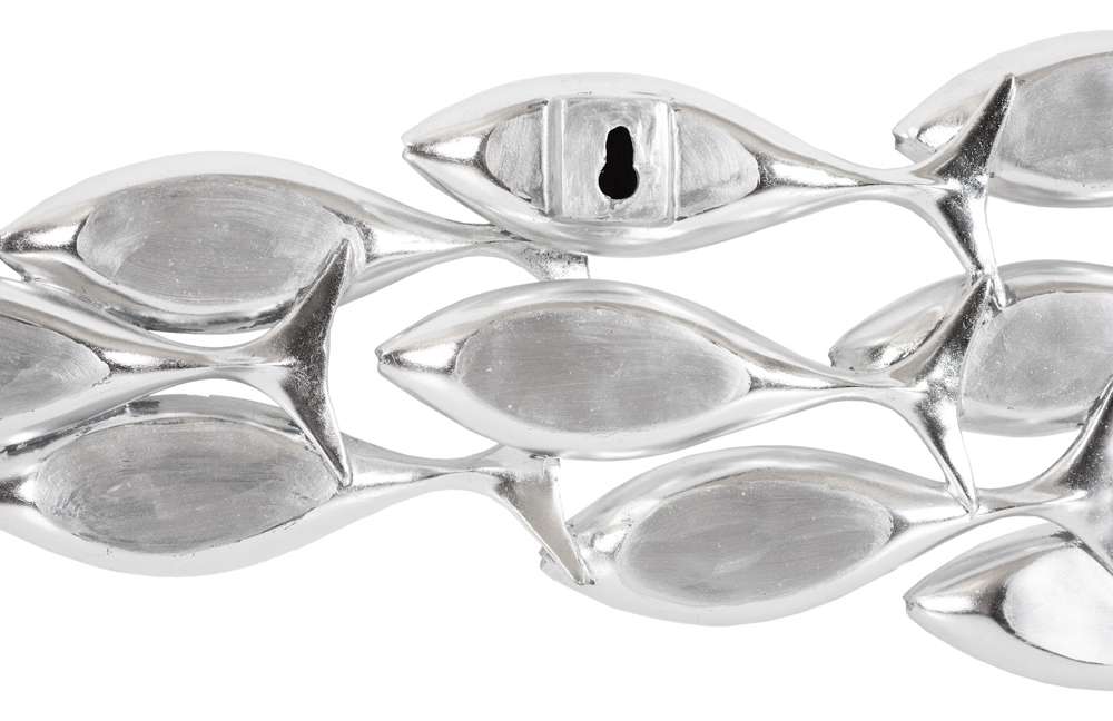 Phillips Collection - School of Fish Wall Art, Silver Leaf - PH110576 veiw 5