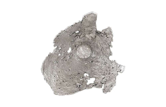 Phillips Collection - Semi-Perforated Splash Bowl Wall Art, Silver Leaf - PH105203 veiw 2