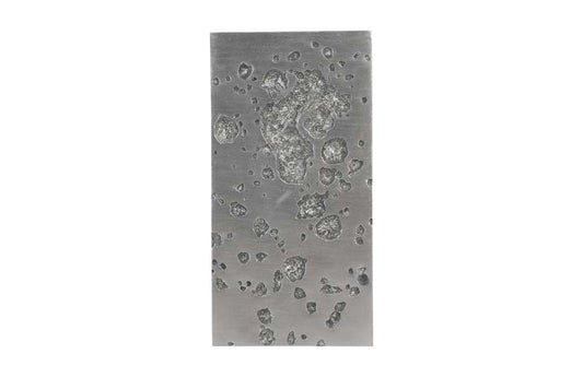 Phillips Collection - Splotch Wall Art, Rectangle, Silver Leaf - PH94510 veiw 2