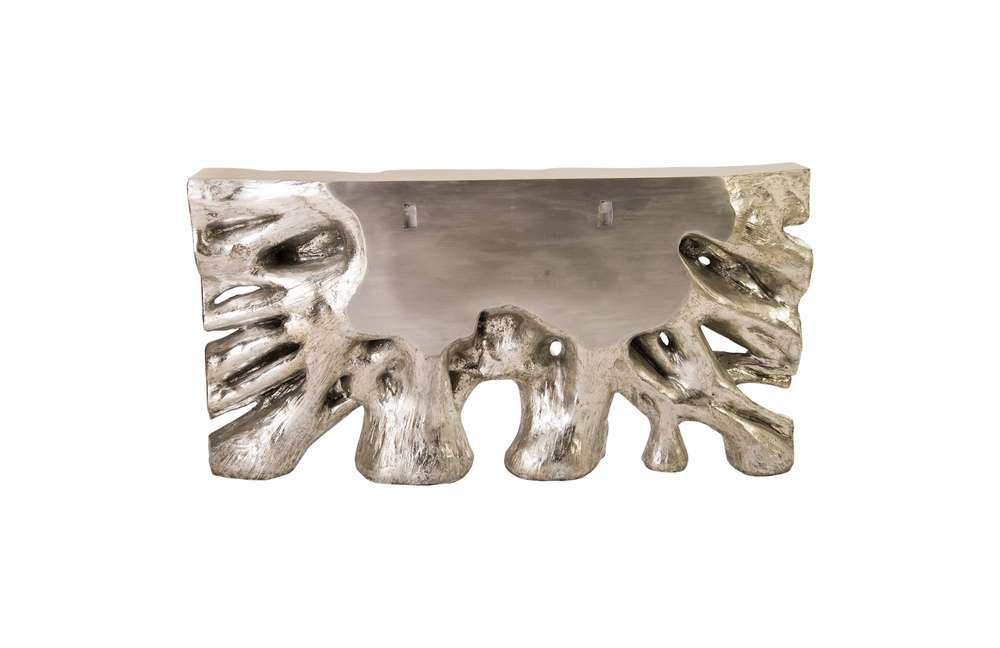 Phillips Collection - Square Root Console Table, Silver Leaf - PH67479 veiw 6