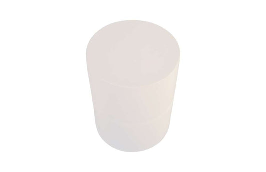 Phillips Collection - Stacked Stool, Gel Coat White - PH67726 veiw 2