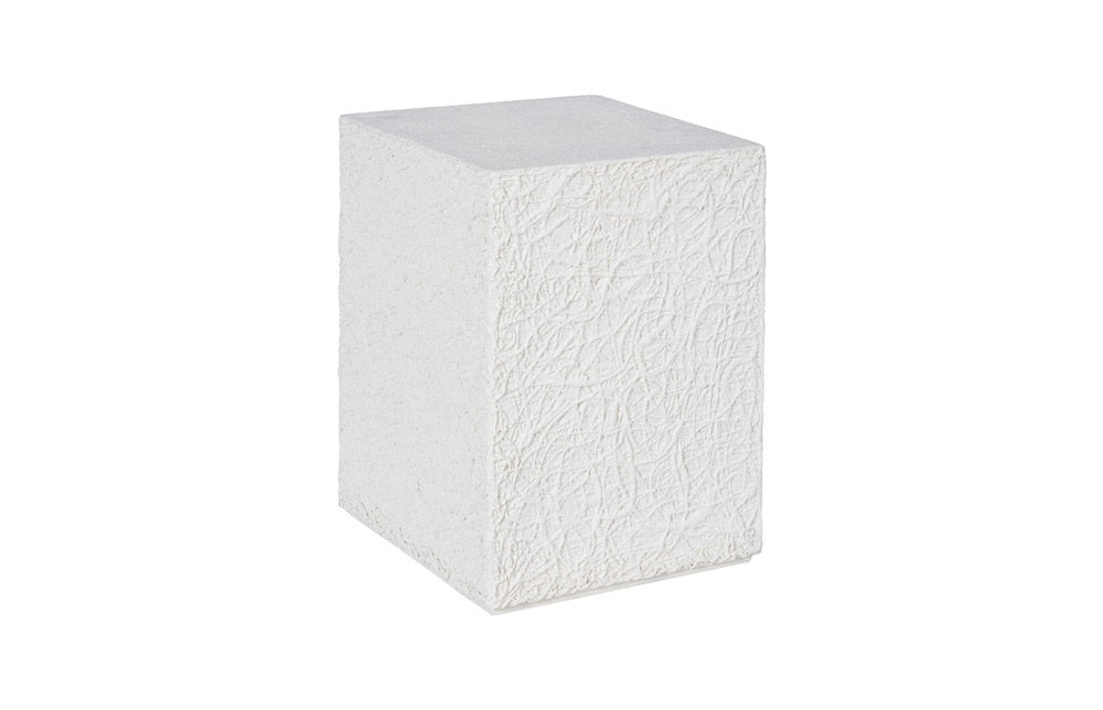 Phillips Collection - String Theory Pedestal, White Stone, Small - PH115673 veiw 1