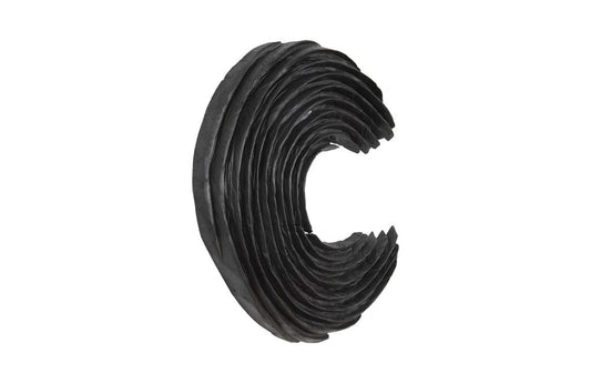 Phillips Collection - Swoop Wall Art, Black Wood, Small - TH105374 view 2