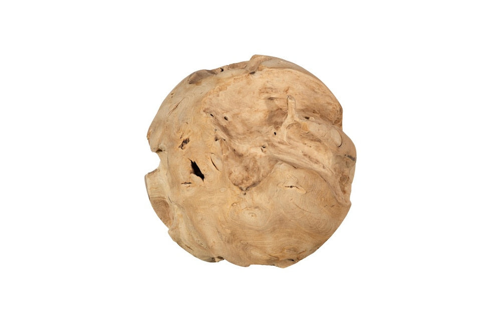 Phillips Collection - Teak Wood Ball, Large, Bleached - ID115122 veiw 1