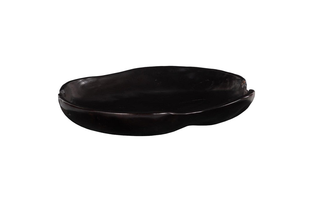 Phillips Collection - Teak Wood Bowl, Black - ID117212 veiw 1