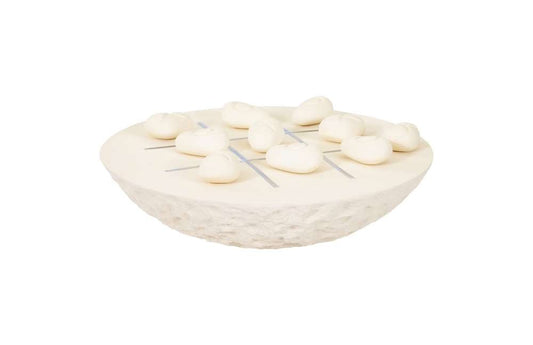 Phillips Collection - Tic-Tac-Toe Stone, Large, Off-White - PH54727 veiw 2