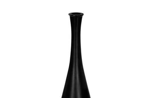 Phillips Collection - Trumpet Vase, Large, Matte Black - PH117205 view 2