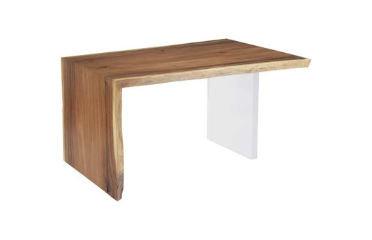 Phillips Collection - Waterfall Desk, Natural, Acrylic Leg - TH102743 veiw 2