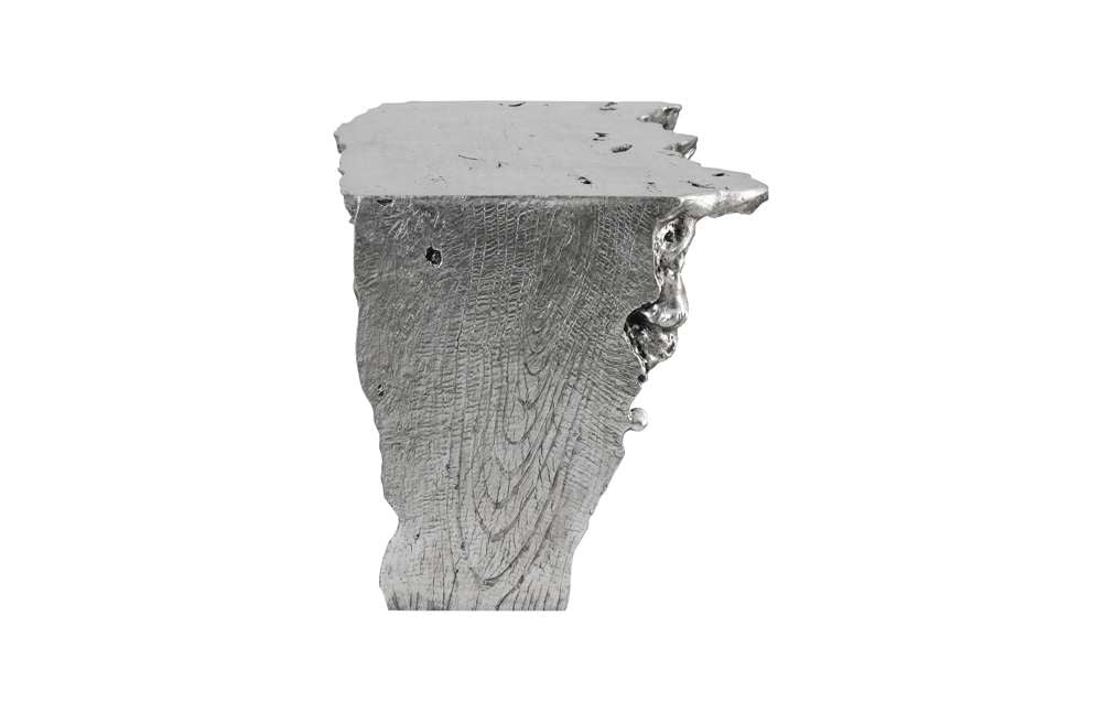 Phillips Collection - Waterfall Desk, Silver Leaf - PH104338 veiw 4