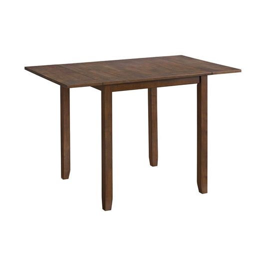 Picket House Furnishings - Alexa 3PC Dining Set with Drop Leaf Table in Espresso - DAX1003DS veiw 2