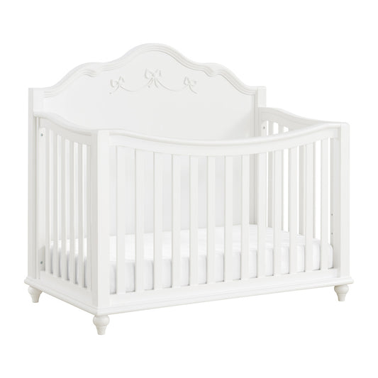 Picket House Furnishings - Annie Crib with Guardrails in White - Y-16780-7-CB view 2