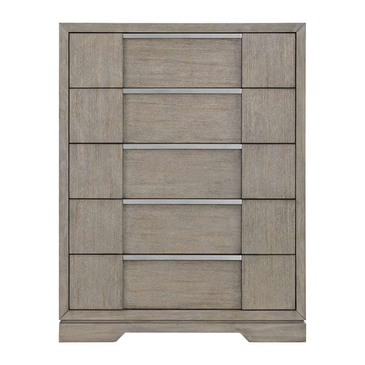 Picket House Furnishings - Argo 5-Drawer Chest in Grey - B-9770-3-CH veiw 2