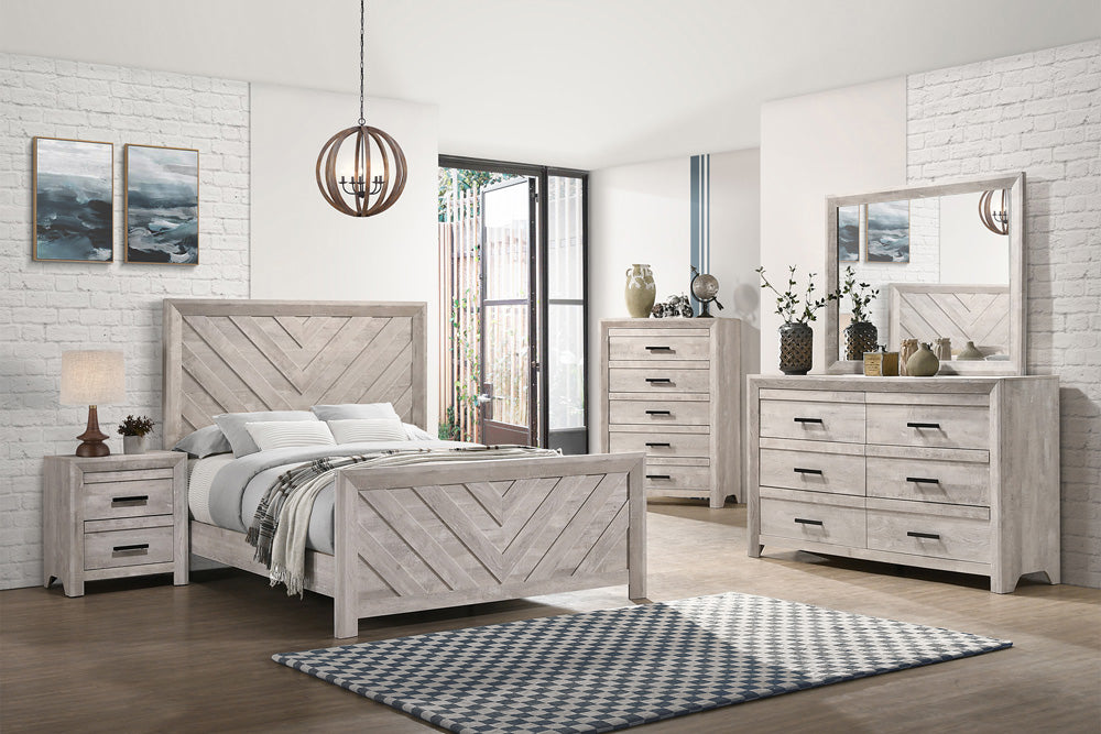 Picket House Furnishings - Ashford 6-Drawer Dresser in White - EL700DRZS view 7