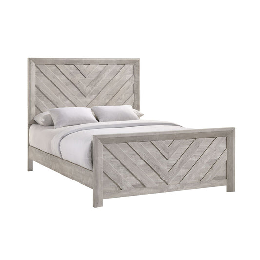 Picket House Furnishings - Ashford Queen Panel 3PC Bedroom Set in White - EL700QBZS3PC view 2
