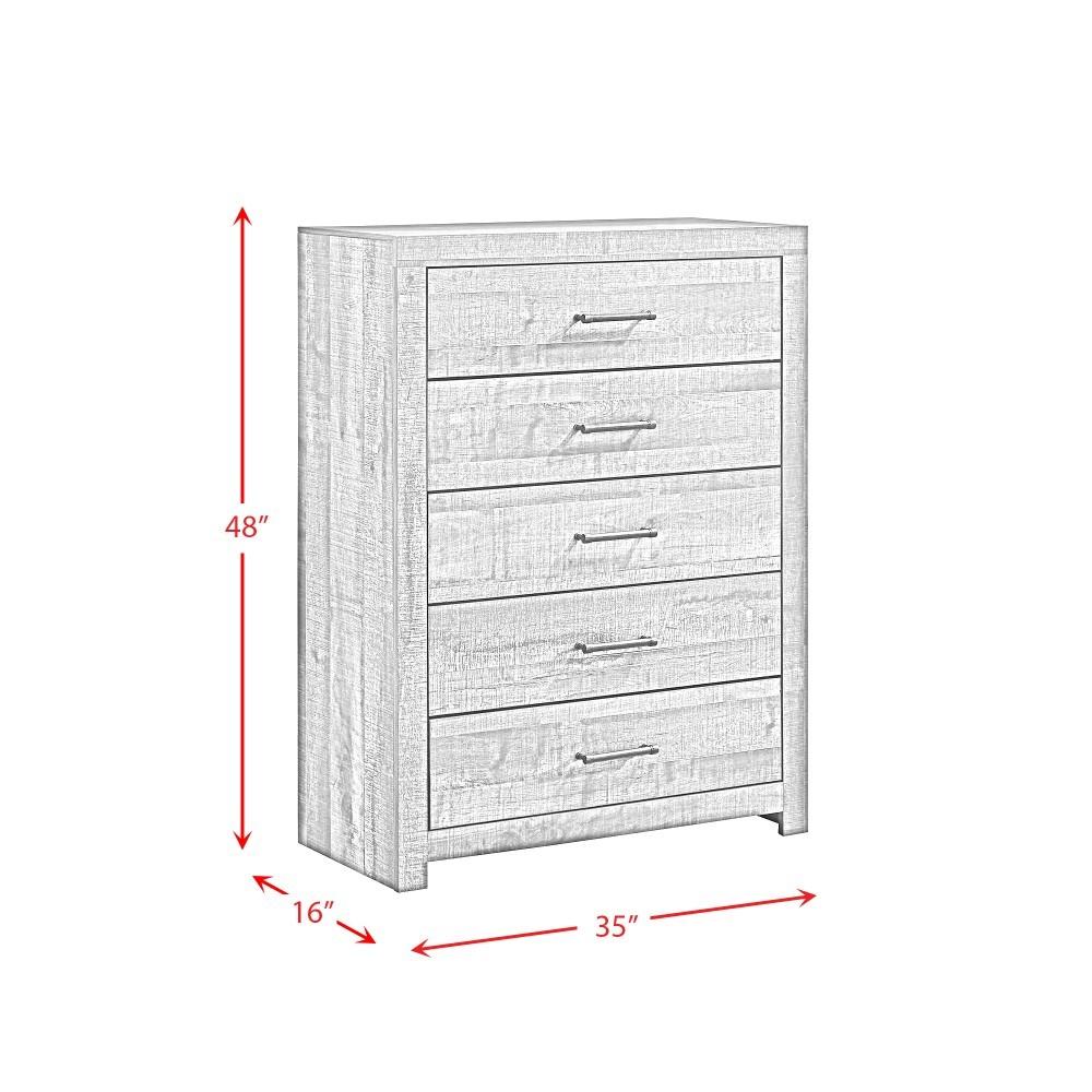Picket House Furnishings - Beckett 5-Drawer Chest - BY500CH veiw 9
