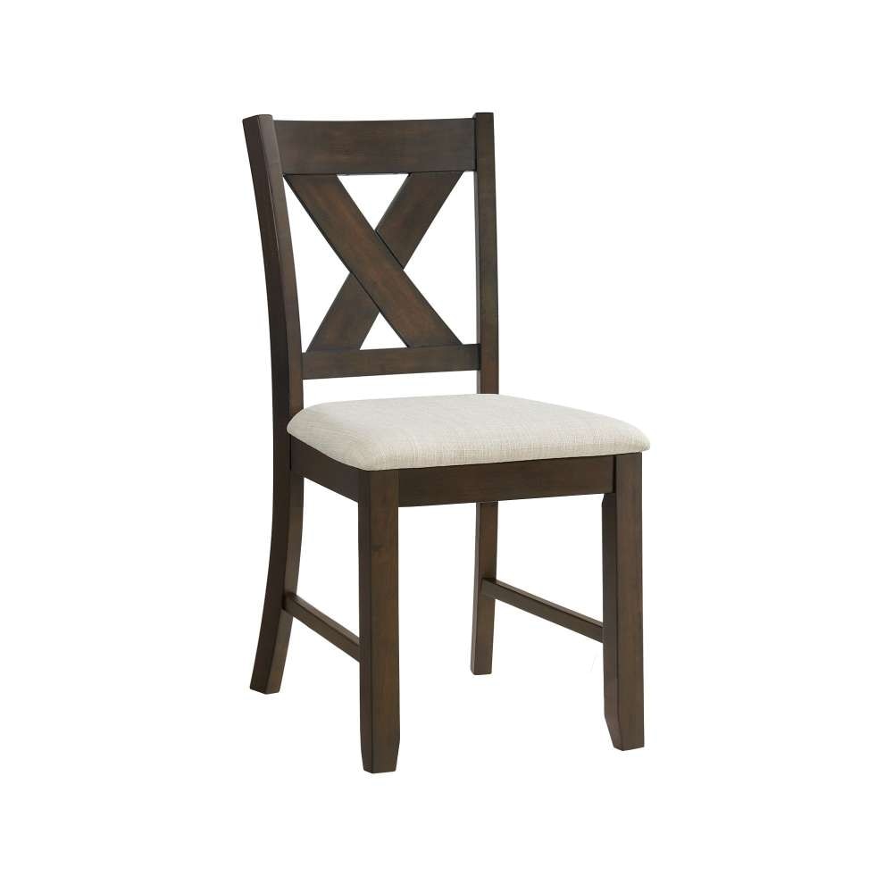 Picket House Furnishings - Brooke 60in7PC Dining Set in Espresso - D-530-D7PC veiw 3