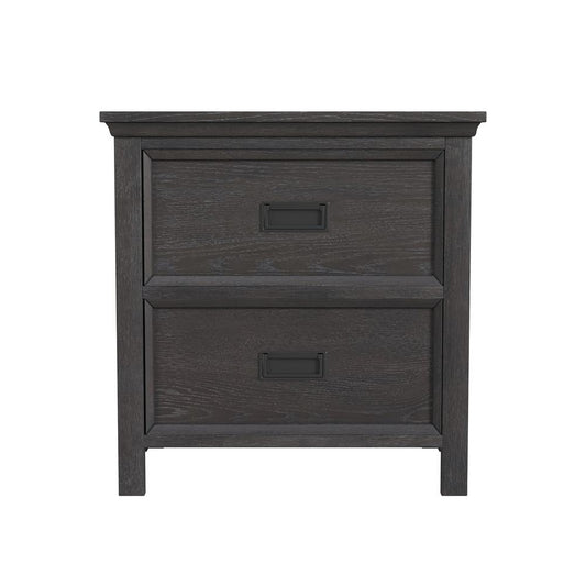 Picket House Furnishings - Brooklyn Kids 2-Drawer Nightstand with USB in Charcoal - Y-15760-8-NS veiw 2
