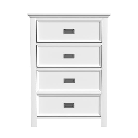 Picket House Furnishings - Brooklyn Kids 4-Drawer Chest in White - Y-15760-7-CH veiw 2
