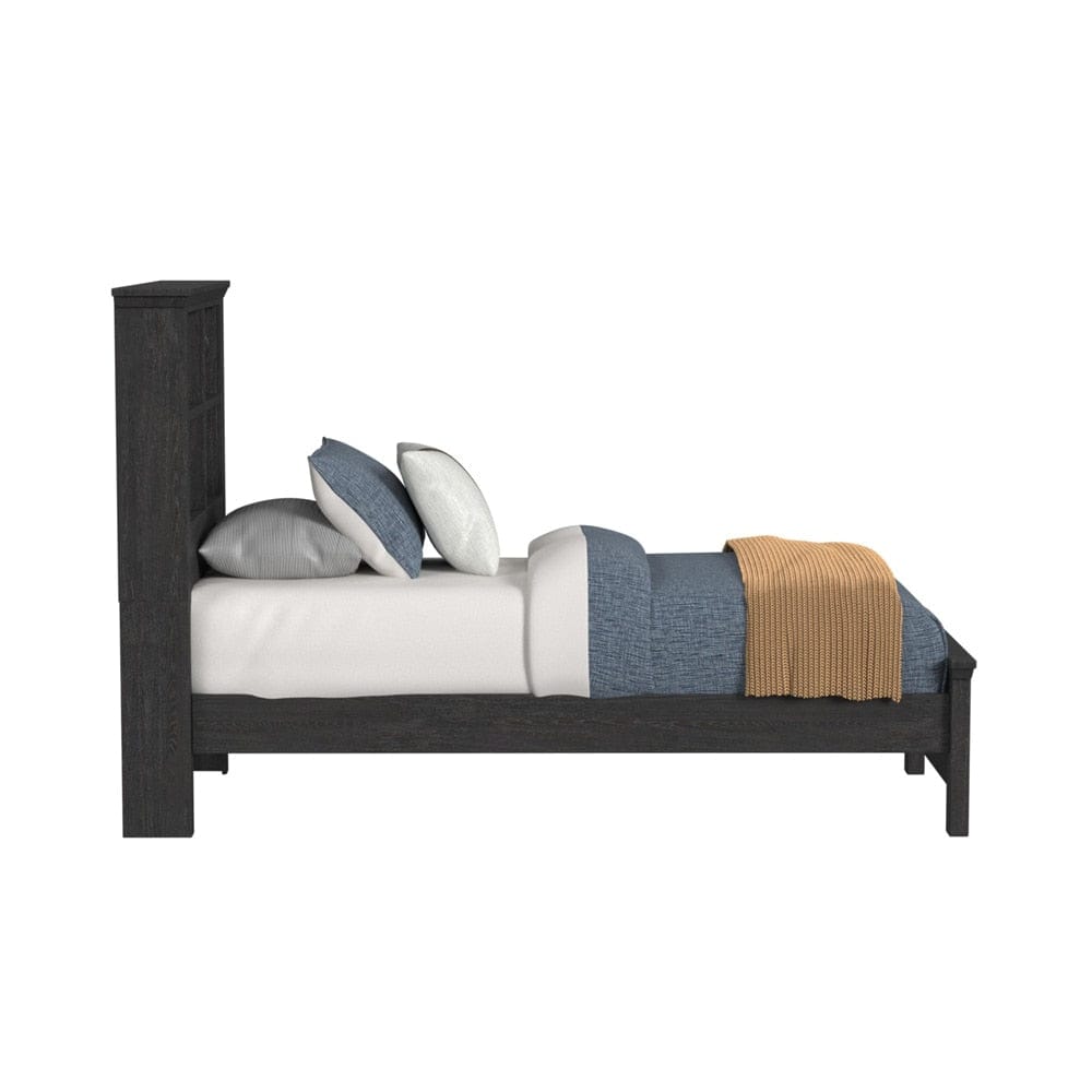 Picket House Furnishings - Brooklyn Kids Twin Bookcase Bed in Charcoal - Y-15760-8-TB veiw 3