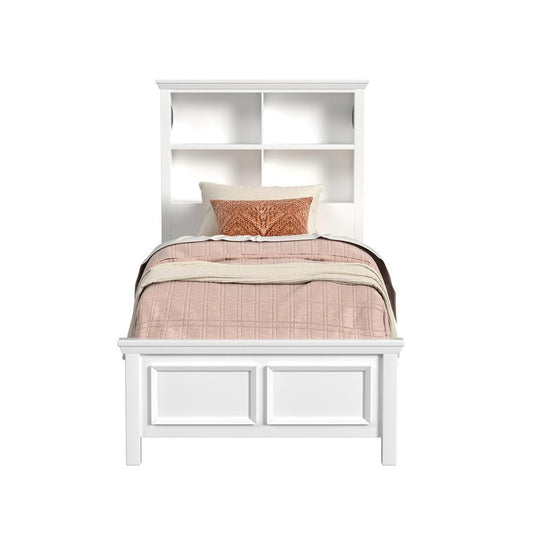 Picket House Furnishings - Brooklyn Kids Twin Bookcase Bed in White - Y-15760-7-TB veiw 2