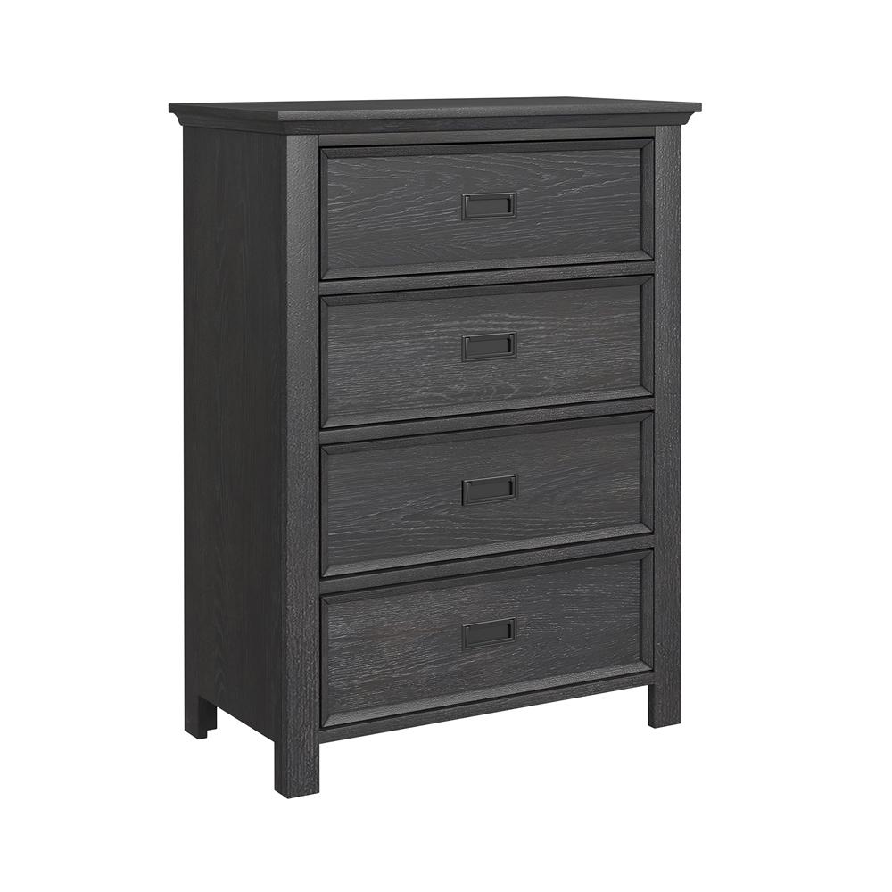 Picket House Furnishings - Brooklyn Kids Twin Loft with Ladder and Desk with Speaker 5PC Bedroom Set in Charcoal - Y-15760-8-L1-5PC veiw 3