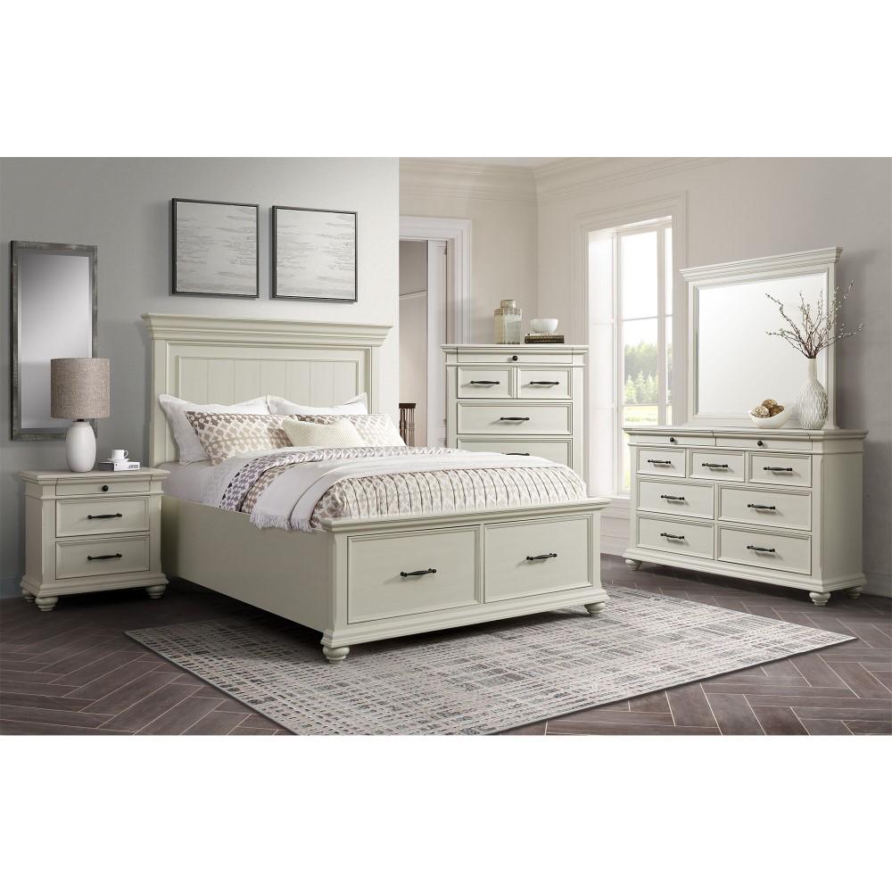 Picket House Furnishings - Brooks 6-Drawer Chest in White - SR600CH veiw 9